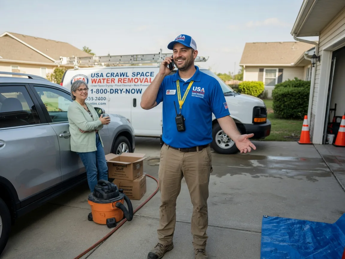 Crawl Space Water Removal Oldhams, VA FAQs
